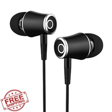 Earbuds for Kindle Fire HD 8 HD 10 Android Phones Wired
