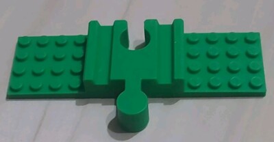 Schienenadapterplatte für Legosteine zu Brio, Ikea, Bigjigs Holzeisenbahn Schienen