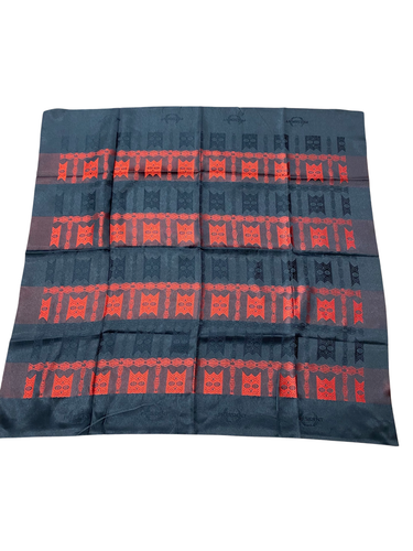 African Ghanian Duku Design |Ankara print Scarf 1 Yard Square Satin Jacquard - Picture 20 of 35
