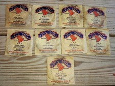 9 pkgs Vintage BELL BRAND AUTOHARP STRINGS Bass Lower Middle Higher Octave