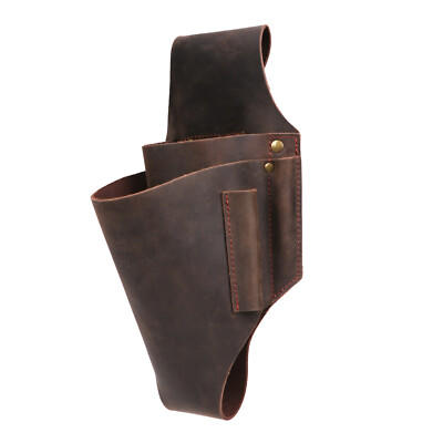 Leather Tool Holder Belt Storage Tree Logger Wedge Holster File Case Bag