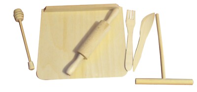 Mini Küchenutensilien Gebäck Brett Set - Perfektes Geschenk