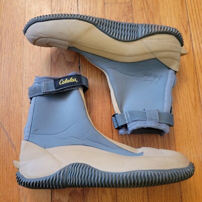 Cabelas Deck Boots Green Booties Fishing Fisherman Gear Swimming