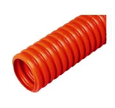 HDPE, Single Wall, 1" Orange, Corrugated With Pull Tape, one spool of 570 feet