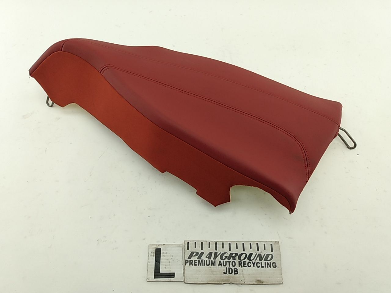 Alfa Romeo Giulia 2017-2024 Left Rear Seat Bolster Cushion Trim in Red