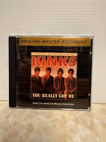 The Kinks You Really Got Me / Kinda Kinks CD MFSL 24K Gold Ultradisc II CD 1996