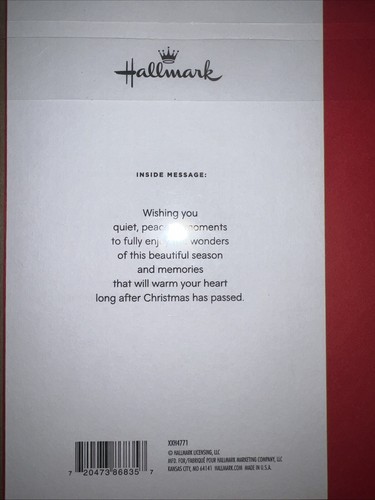 Punze schöne große Karte "Weihnachten" - Bild 5 von 5