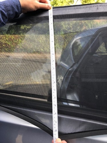 Persianas universales de malla para ventana trasera de coche con protección UV parasol para niños y niños - Imagen 17 de 21