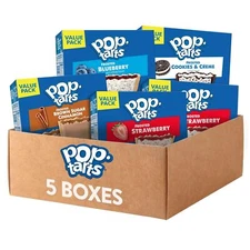 Pop-Tarts Toaster Pastries, Breakfast Foods, Kids Snacks, Variety Pack (5... 