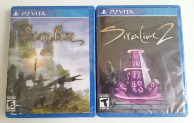 SIRALIM Limited Run Games #137, #191 -PS VITA- BUNDLE PACK -NEW  -SEALED! UK