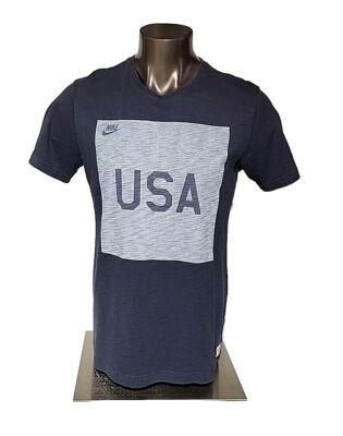 NIKE T SHIRT sz LARGE TEAM USA OLYMPIC SHORT SLEEVE MENS TRAINING MEN'S 2013