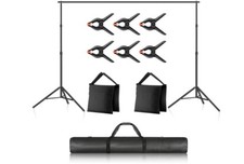 Neewer Photo Studio Backdrop Support System, 10ft/3m Wide 6ft