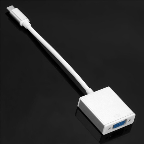 Type-C to VGA Converter Usb Video Adapter Computer Monitor Cable Usb-c - 第 6/11 張圖片