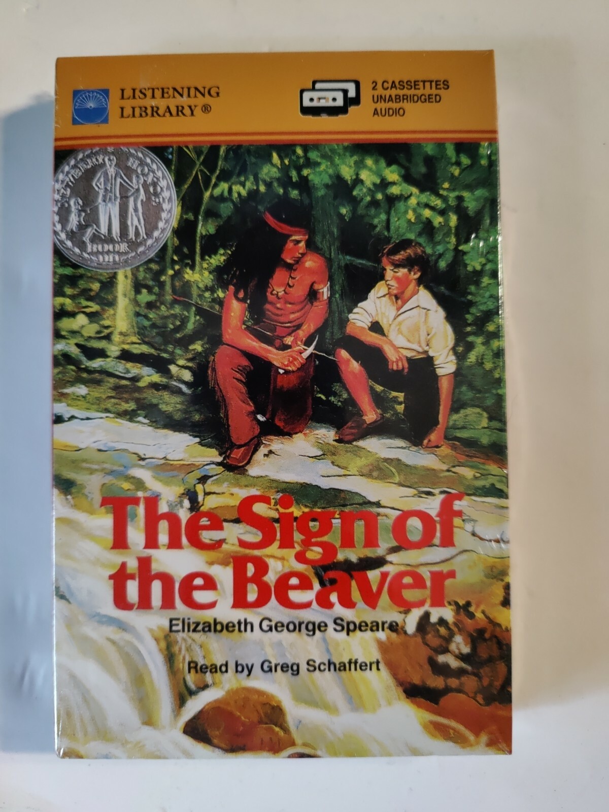 The Sign of the Beaver Elizabeth George Speare Audio Cassette Unabridged NEW - Elizabeth George Speare