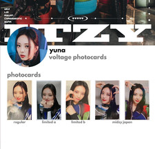 ITZY Yuna Voltage Official Photocard Photo card A B Normal Japan FC MIDZY Fan