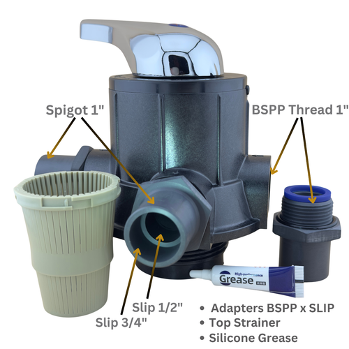F56A-1 Manual Backwash Filter Control Valve Water Treatment 1" NPT/SPG ⬇read⬇ - Picture 16 of 23
