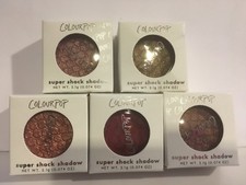 ColourPop Super Shock Shadow Amaze, Blaze, DGAF, Sequin, Fringe, Bubbly...Choose