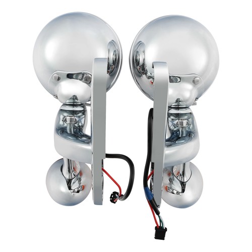 Turn Signal LED Spot Fog Light Bracket Fit For Harley Touring Road King 94-24 US - Picture 8 of 16