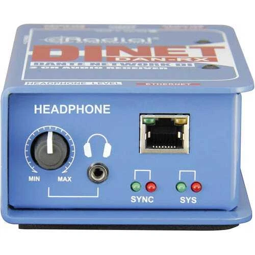 Radial Engineering J-Class DiNet Dan-RX Dante Network Receiver - Image 2 of 4