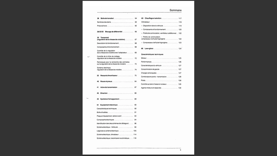 Revue Technique Automobile et Moteur (PDF) Mercedes Classe G W460 +de 400 pages. - Photo 2/4