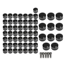 Topper Engine Bolt Cap Covers Fit For Harley Softail Springer FXST Fat Boy FLSTF