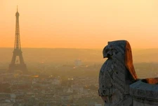 EIFFEL TOWER *2X3 FRIDGE MAGNET* PARIS FRANCE WW2 IRON LATTICE GUSTAVE CULTURE 