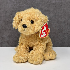 Ty Beanie Babies 2006 - Dooley Golden Retriever Dog Plush Soft Toy 6" MWMT MINT