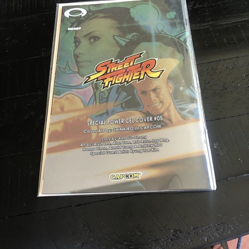 IMAGE STREET FIGHTER COMIC EXCLUSIVE LIMITED POWER CEL COVER GUILE CHUN-LI - Picture 4 of 6