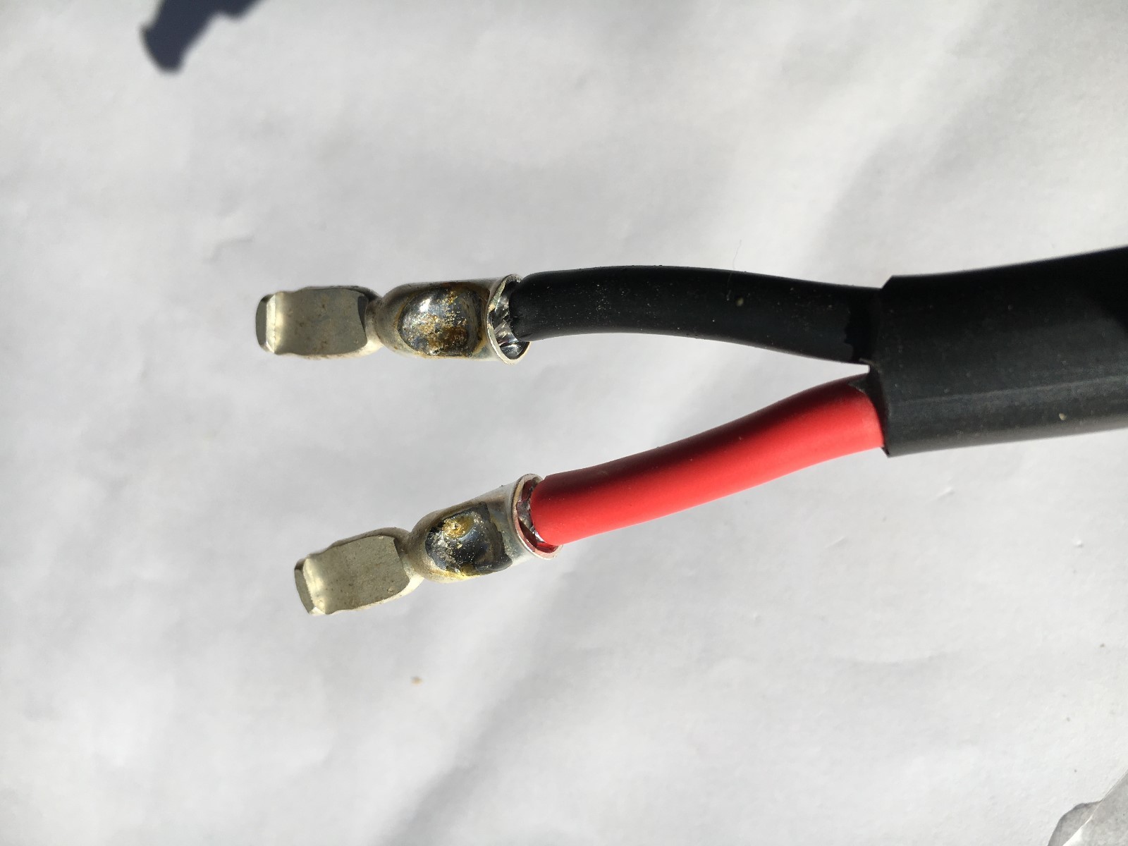 1m 50 Amp Anderson Plug Extension Lead with Double Adaptor H/Duty 8B&S