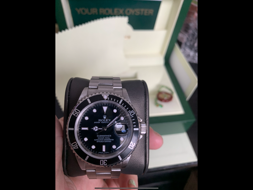 2008 Rolex Submariner 16610T Rehaut Engraved - Picture 1 of 16