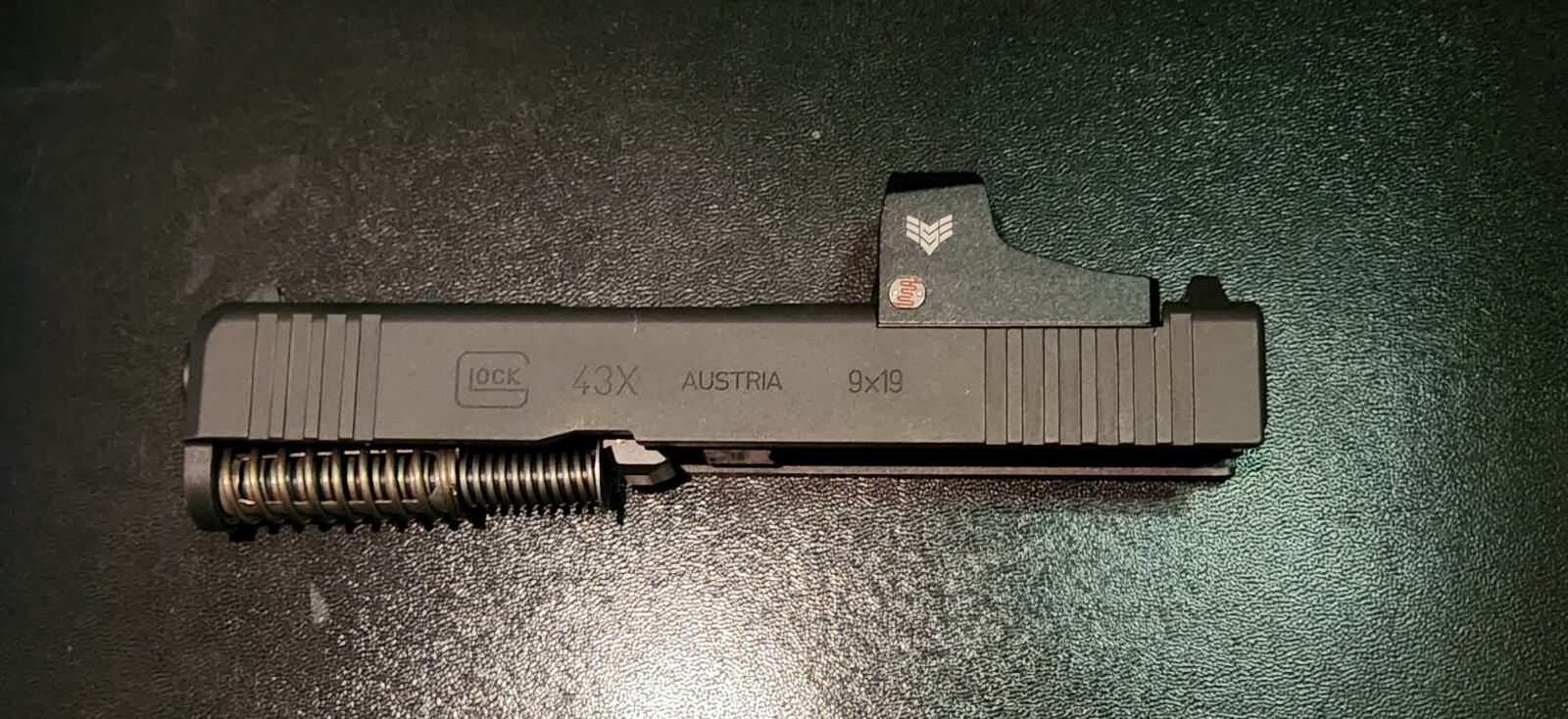 Glock 43x MOS Complete Slide W/ Swampfox Sentinel eBay