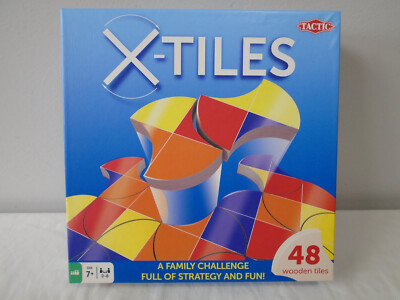X-Tiles Board Game [ Tactic Games 2016 ] [ 100% COMPLETE EXCELLENT CONDITION ]