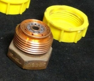 GeGa - SDS-26F - EMERGENCY CUT OFF TIP - ( 2" to 30" STEEL! ) - LIGHTLY USED