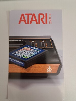 Atari VCS 2600 card advertising collector
