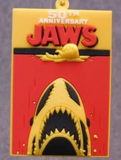 JAWS NEW * JAWS Poster Clip - Chase * Blind Bag Key 50th Anniversary Monogram