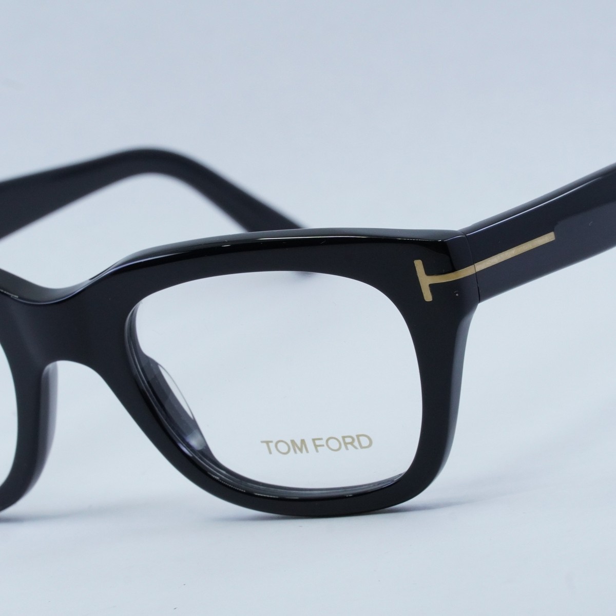 TOM FORD FT5178 001 Shiny Black / Clear Lens Eyeglasses New TOM FORD FT5178 001 Shiny Black / Clear Lens Eyeglasses New