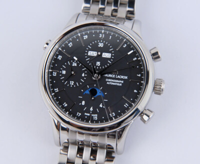Maurice Lacroix Chronographe Phases de Lune Automatique LC6078-YS101-13E Watch