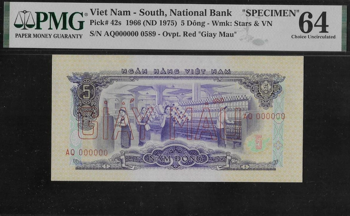 Vietnamese Paper Money Specimens for sale | eBay