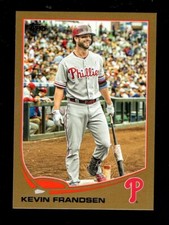 2013 TOPPS UPDATE GOLD US58 KEVIN FRANDSEN 385/2013 PHILLIES
