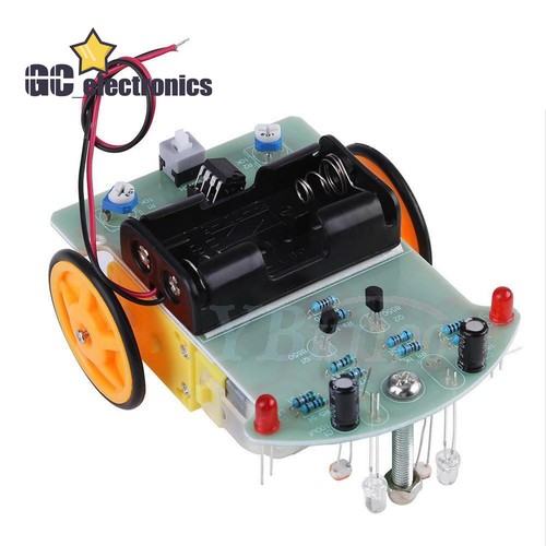 Intelligent Tracking Trolley kit Patrol parts electronic production DIY A3GS - Picture 4 of 8