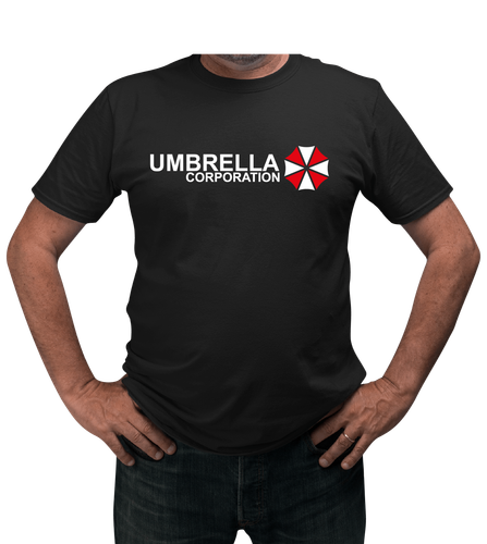 Umbrella Corporation T-Shirt | inspired by RESIDENT EVIL | Retro Zombie tshirt - Picture 1 of 13