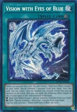 Yugioh! Vision with Eyes of Blue - MP23-EN026 - Prismatic Secret Rare - 1st Edit