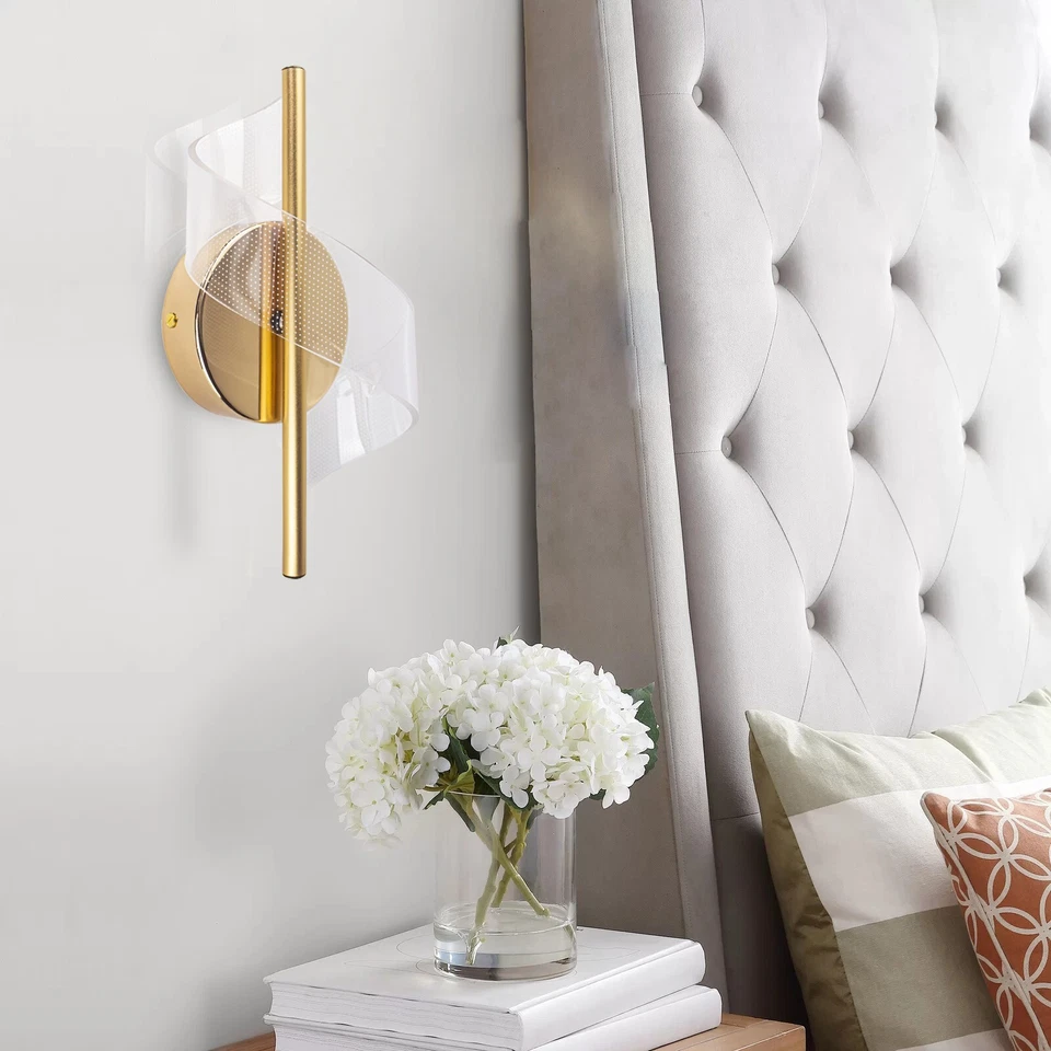 Modern LED Wall Lamps Sconce Wall Lights for Bedroom Living Room Hallway Bedroom - Image 4 of 4