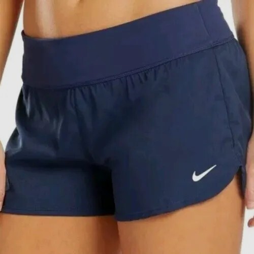 NIKE Women's Solid Element Swimming Boardshorts NWT Midnight Navy SIZE: XL - Picture 8 of 9