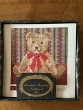 Elizabeth Bradley Needlepoint*Teddy Bear