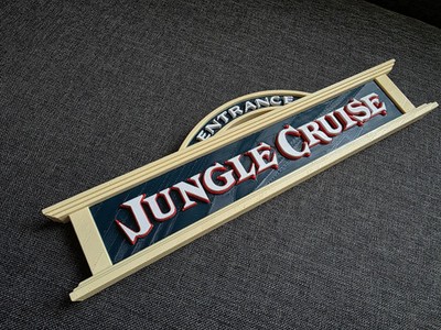 Disneyland Jungle Cruise Entrance Sign - Reproduction Figure/Figurine