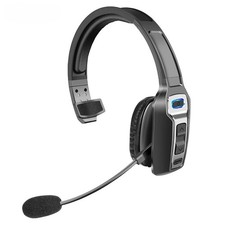 Bluetooth 5.2 Trucker Headset Wireless Noise Cancelling Mic for Phone PC