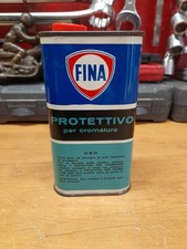 ancien bidon huile vide fina (bouchon cassé, recollé)