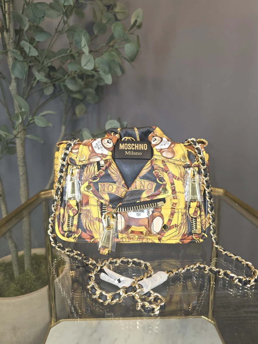 モスキーノ ゴールド ワンショルダー バッグ ラメ迷彩 スタッズ Y2K Moschino Gold Bags & Handbags for Women for sale | eBay