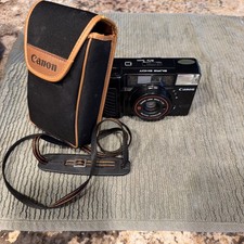 Vintage   Canon Sure Shot 35mm Point  Shoot Auto Focus Camera 38mm 1:2.8
